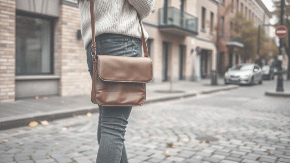 Jakie stylizacje można stworzyć z torebką crossbody na szerokim pasku?