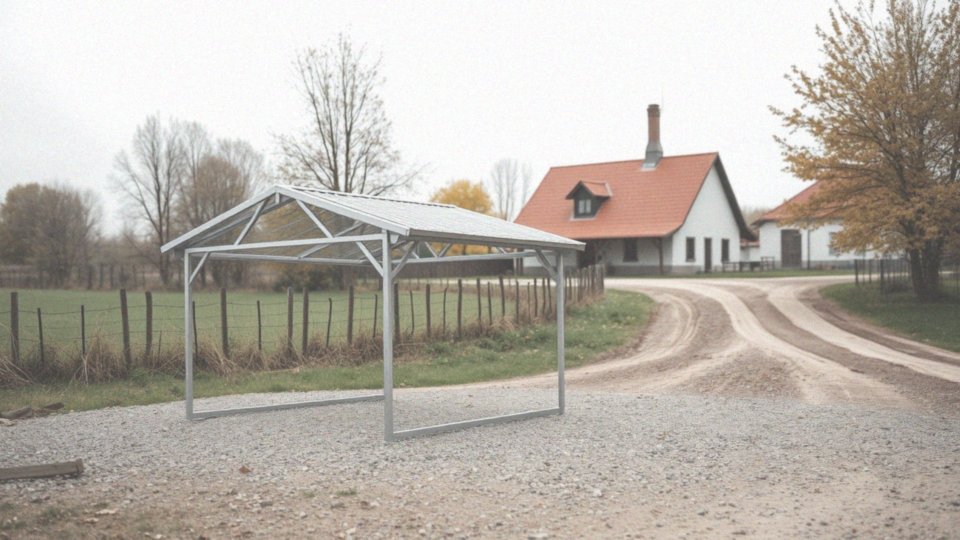 Gdzie złożyć zgłoszenie budowy garażu blaszanego?