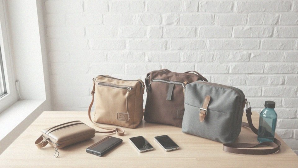 Jak dużą torebkę crossbody wybrać dla optymalnej funkcjonalności?
