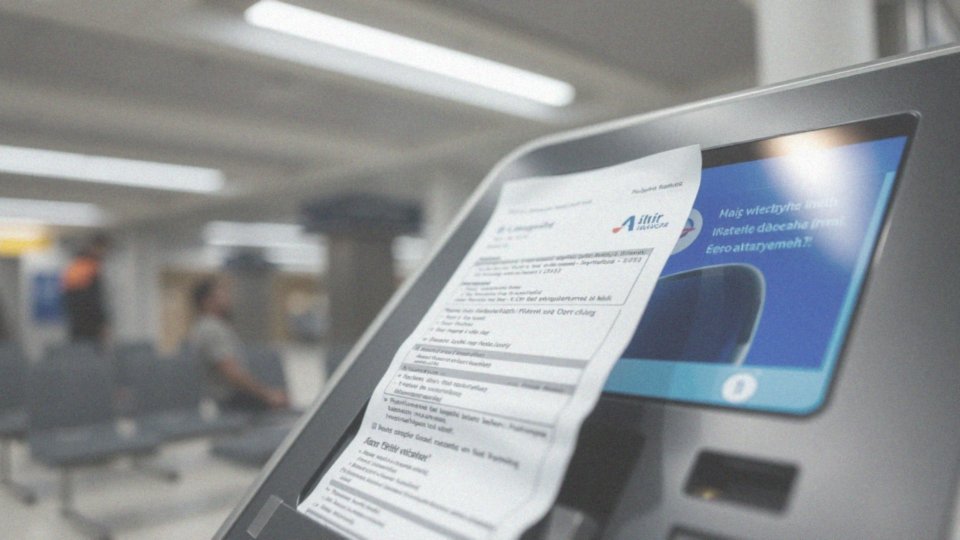 Kiedy pasażerowie muszą wydrukować kartę pokładową?