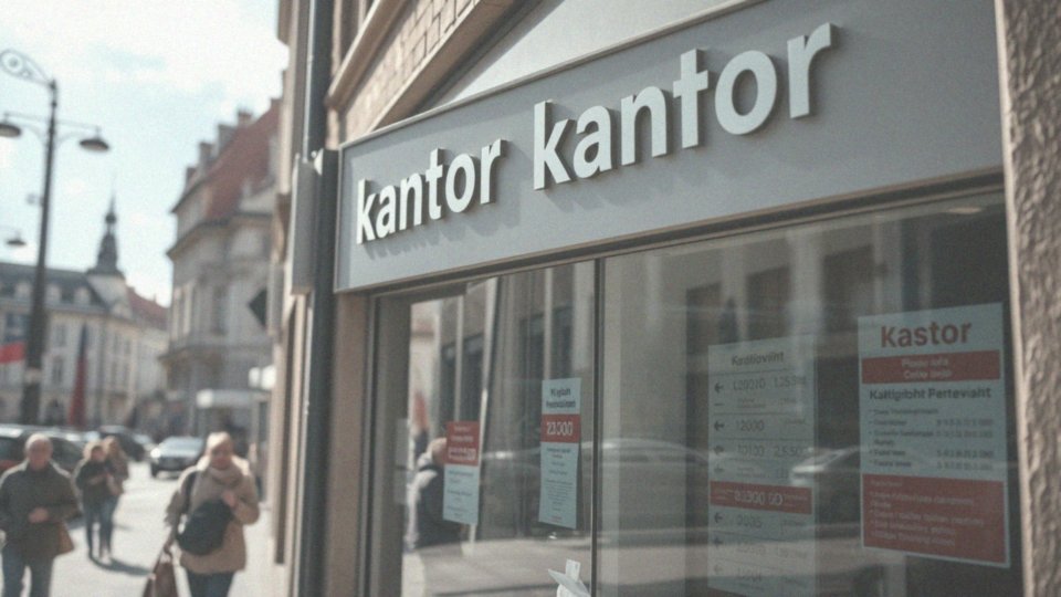 Które kantory oferują usługę rozmiany euro?