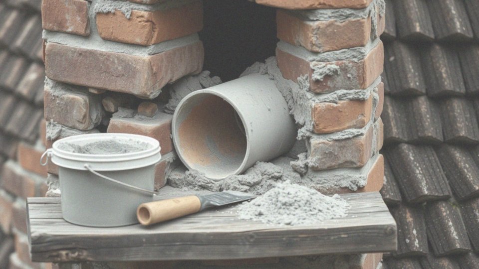 Jak montuje się nowe części ceramiczne w systemie kominowym?