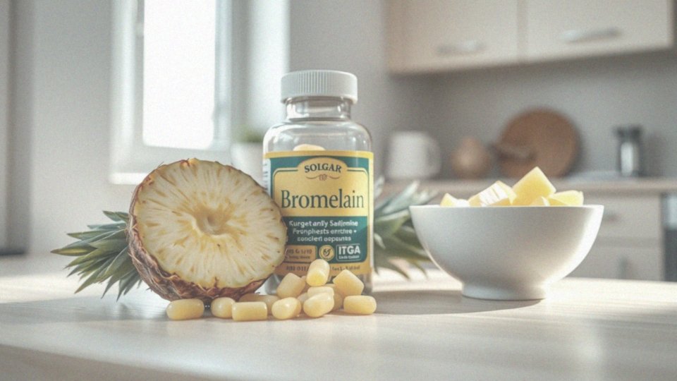 Jak dawkować bromelainę?