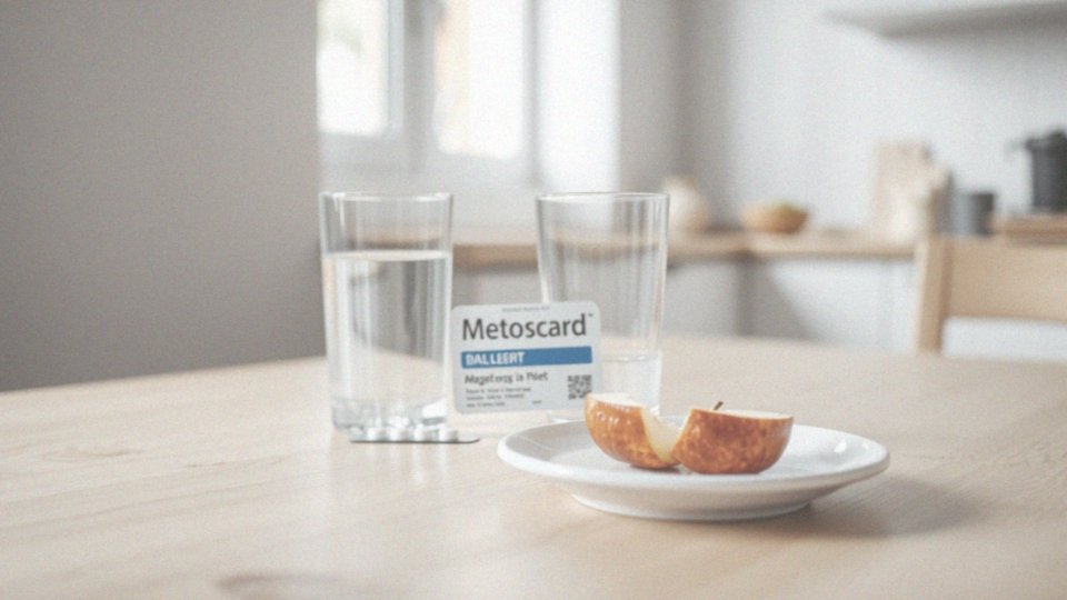 Dlaczego ważne jest przyjmowanie Metocardu przed lub po jedzeniu?