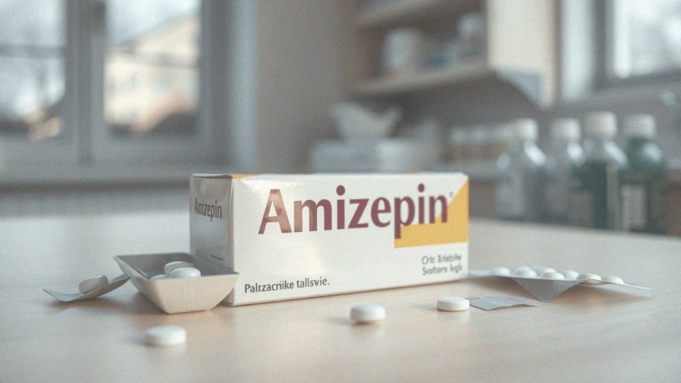 Amizepin na co pomaga? Wskazania i działanie leku